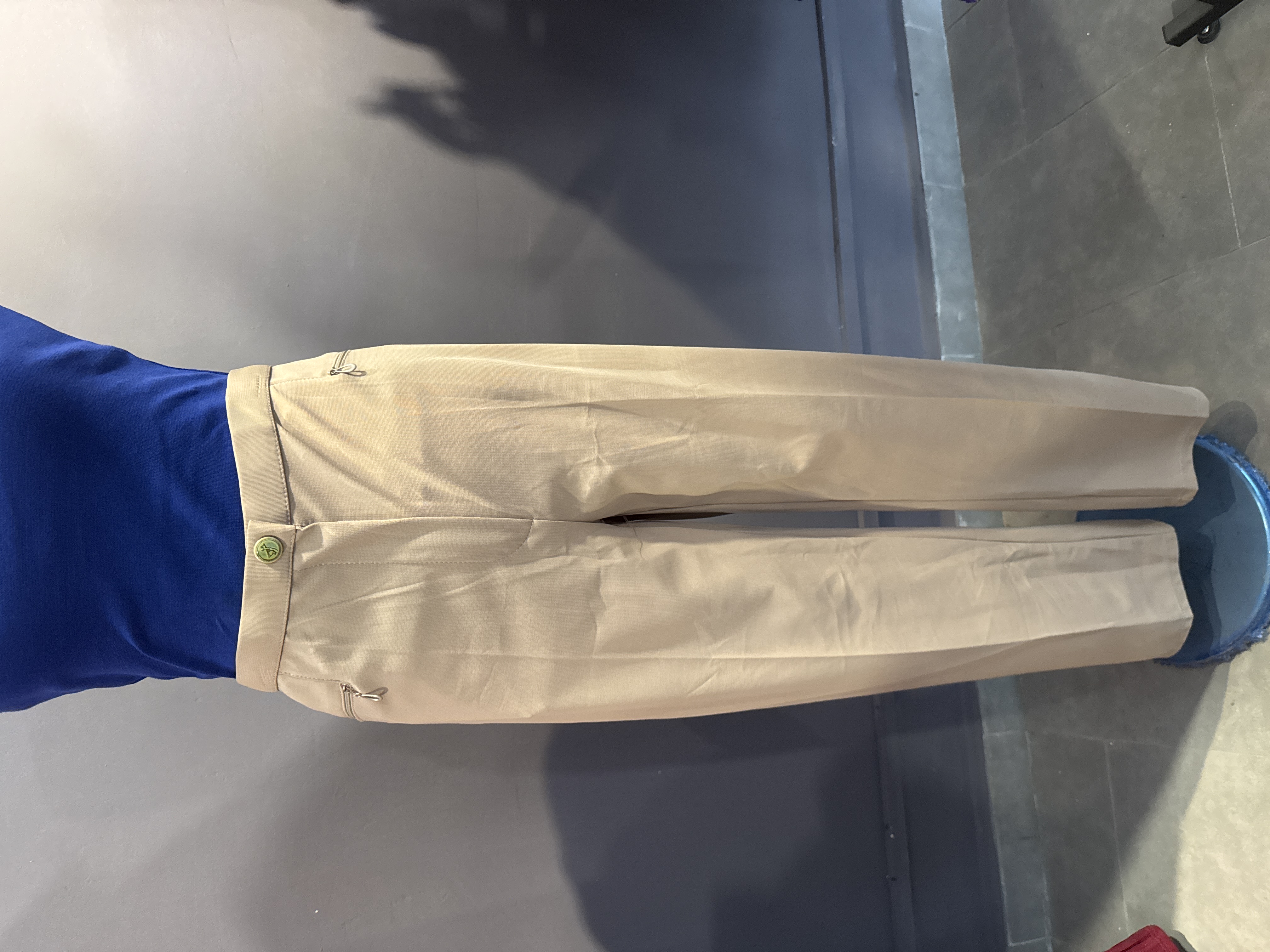 Beige office pant